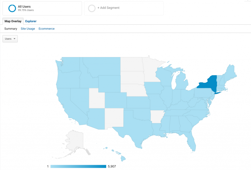 Geo Location US Graph