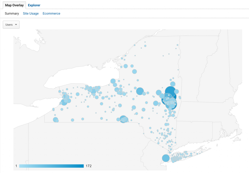 New York Cities Graph April 24-30, 2020