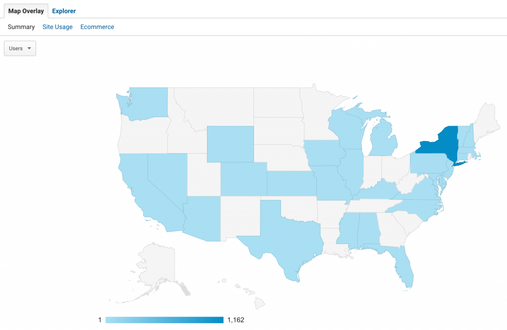 GEO Location U.S. - May 22 to May 28