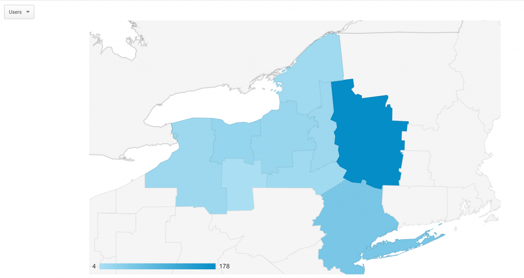 GEO Location NY Metro Areas -June 11-18