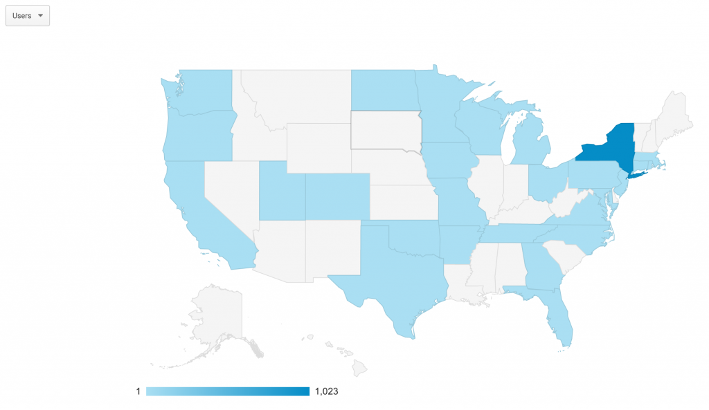 GEO Location - United States - May 29 to June 4