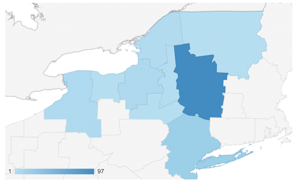 GEO location New York Metro areas - November 28-December 4 2020